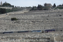 Islamic graves on the side of the Mount of Olives