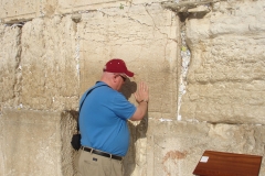 Praying at the Temple Wall