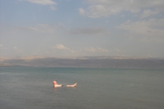 You cannot sink on the Dead Sea